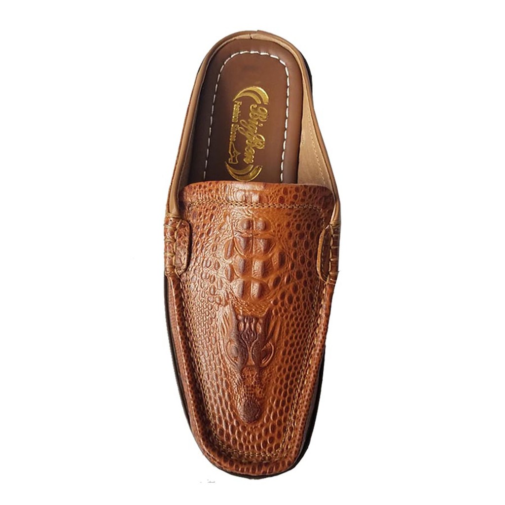 Dép Sabo Nam Da Bò Vân Cá Sâu BIGBEN SB32 | BigBuy360 - bigbuy360.vn