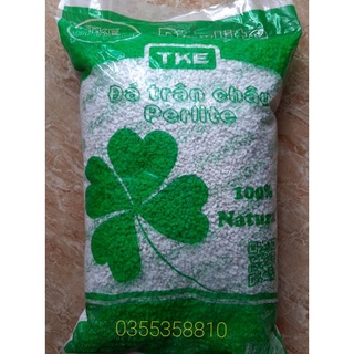 Đá Trân châu Perlite dùng giữ ẩm, tơi xốp đất cho cây trồng, gói 10Lites