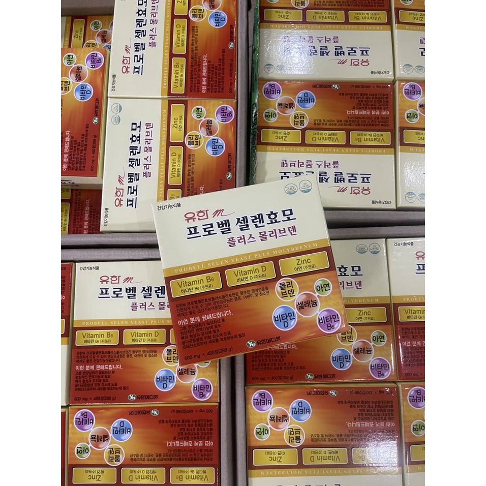 Viên uống vitamin hỗ trợ tăng cân hàn quốc DAEWOONG SELEN YEAST