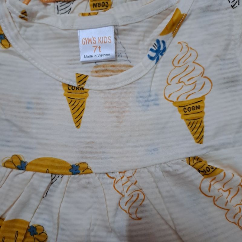 Bộ dài tay cotton giấy mỏng mát nằm điều hòa cho bé 1-6 tuổi