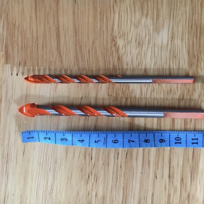Mũi khoan đa năng khoan kính đá gạch men cao cấp 2 cạnh Kapusi Nhật 6mm 8mm 10mm 12mm MKDNKPS