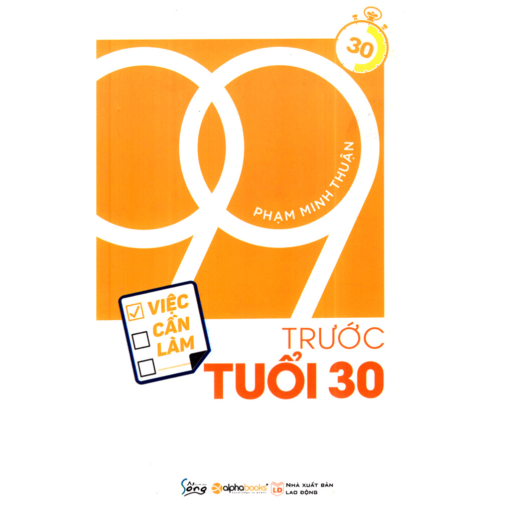 Sách - 99 Việc Cần Làm Trước Tuổi 30 | BigBuy360 - bigbuy360.vn