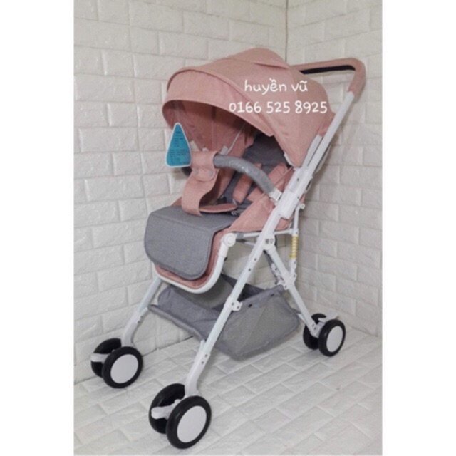 Xe đẩy gập gọn 2 chiều 3 tư thế cho bé