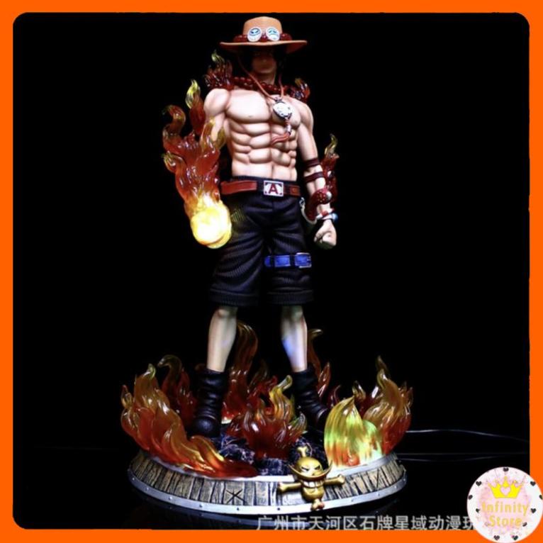 MÔ HÌNH GK ONEPIECE ACE / ZORO / SANJI / LUFFY CỰC ĐẸP INFINY DECOR