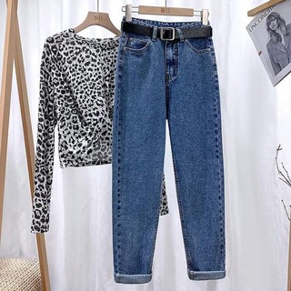 Quần Jeans Cạp Cao