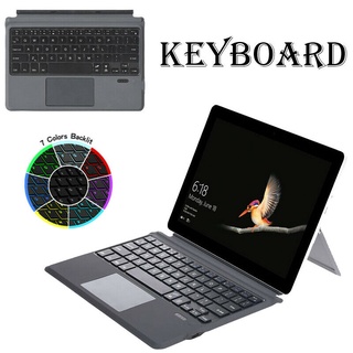 Bàn phím bluetooth không dây kèm bàn phím cảm ứng cho microsoft surface pro 3 4 5 6 7