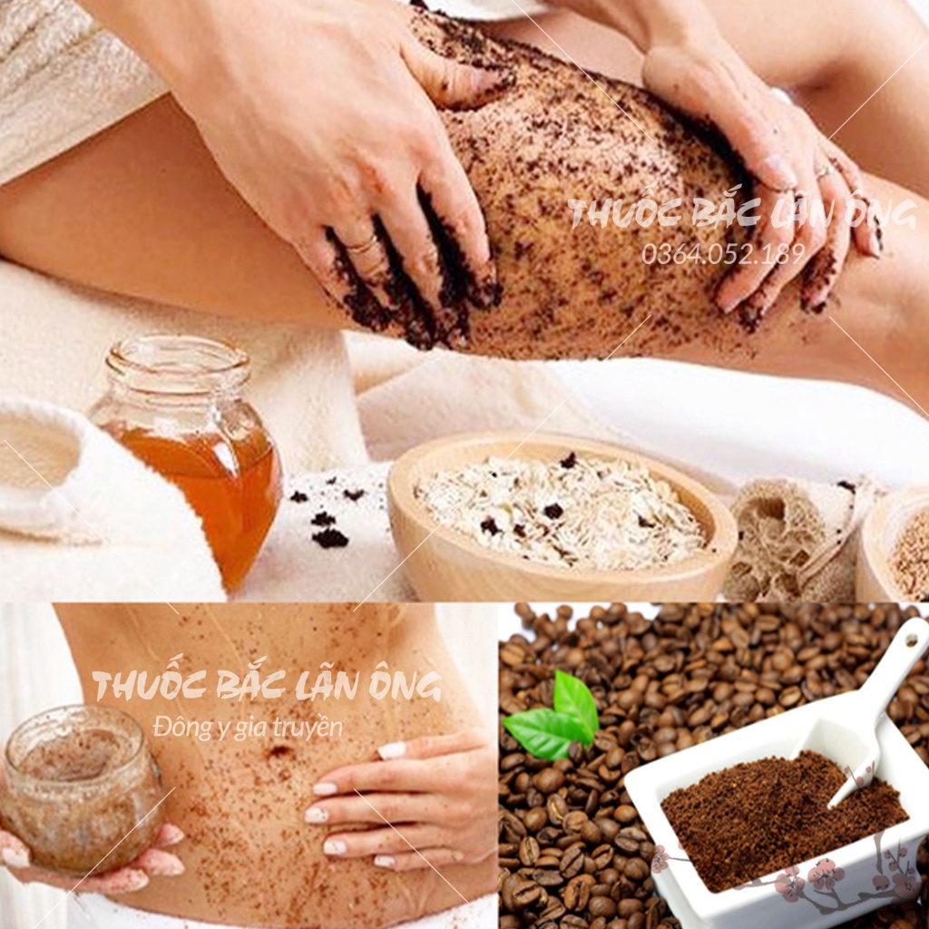 Bột cà phê 500g (Cafe tẩy da chết, dưỡng trắng da) - Thuốc Bắc Lãn Ông