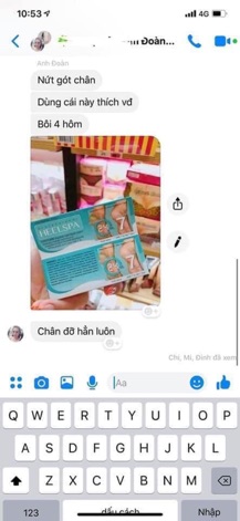 Kem trị nứt gót chân