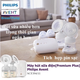 Máy hút sữa điện đôi Philips AVENT Eureka Plus - Bảo hành 24 tháng