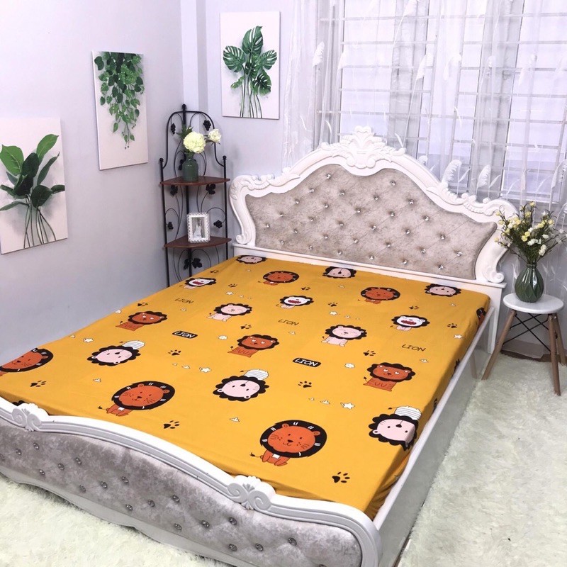 THANH LÝ]1,6m Ga chống thấm cotton Hàn Quốc kích thước 1,6mx2m