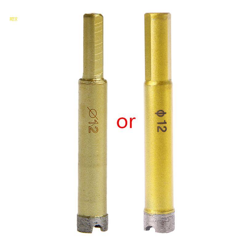Mũi Khoan Kính / Gạch Men / Đá Hoa Cương / Đá Hoa Cương Lõi Sứ 12mm