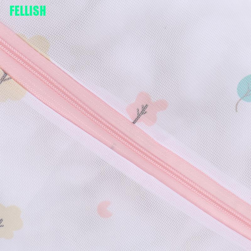 Túi Lưới Giặt Đồ Lót Có Khóa Kéo Tiện Lợi