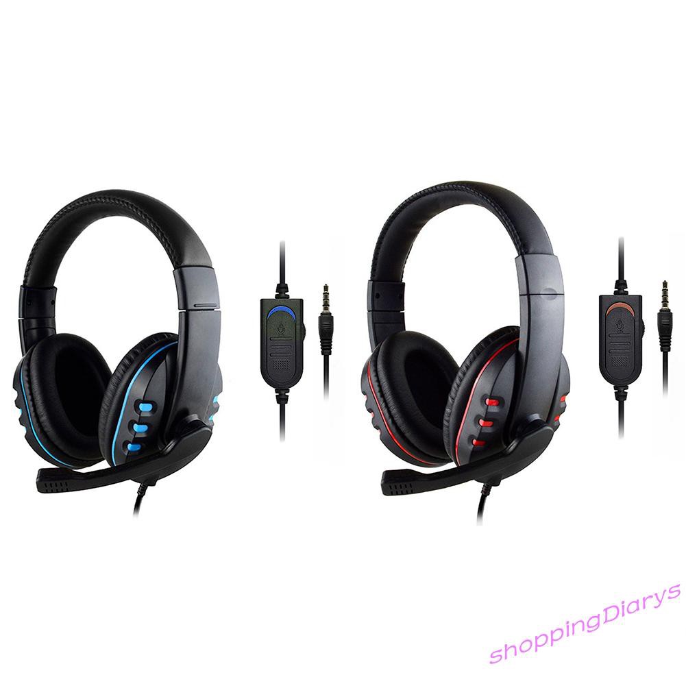 Tai Nghe Gaming Có Dây Kích Thước 3.5mm Kèm Mic Dành Cho Ps4 Xbox One Pc