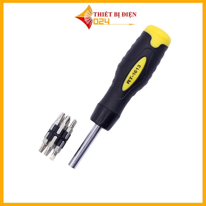 Tua Vít R'DEER RT-1613 Tặng 12 Đầu Vặn Vít