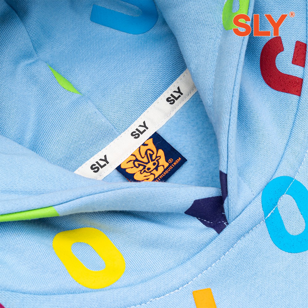 [Mã INCU50 giảm 50K đơn 150K] ÁO HOODIE NỈ BÔNG SLY CHARACTERS BLUE | BigBuy360 - bigbuy360.vn