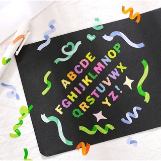 🌈Set 2 miếng dán sticker trang trí sổ , vở📒