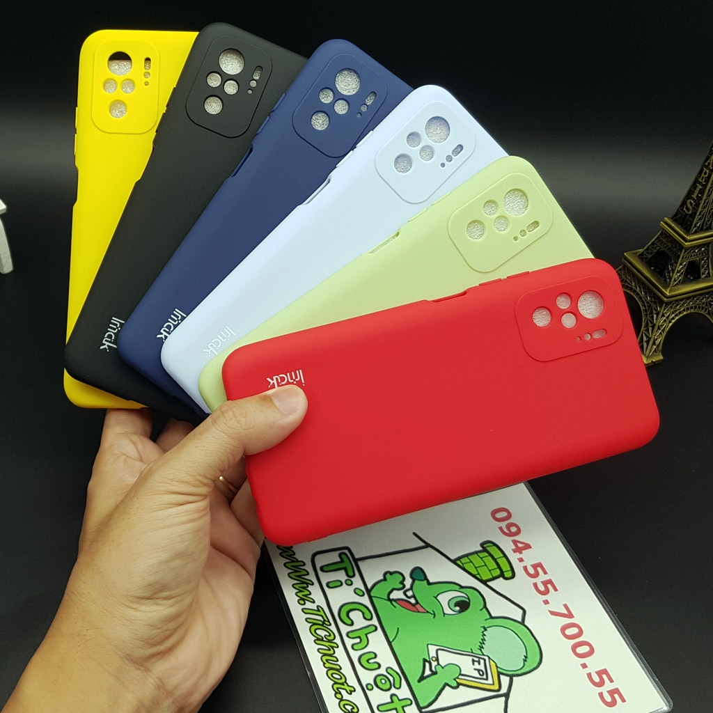 [Ảnh Thật-Chính Hiệu iMak] Ốp lưng Xiaomi Redmi Note 10 4G/ Note 10S Dẻo Màu Nhám Mịn