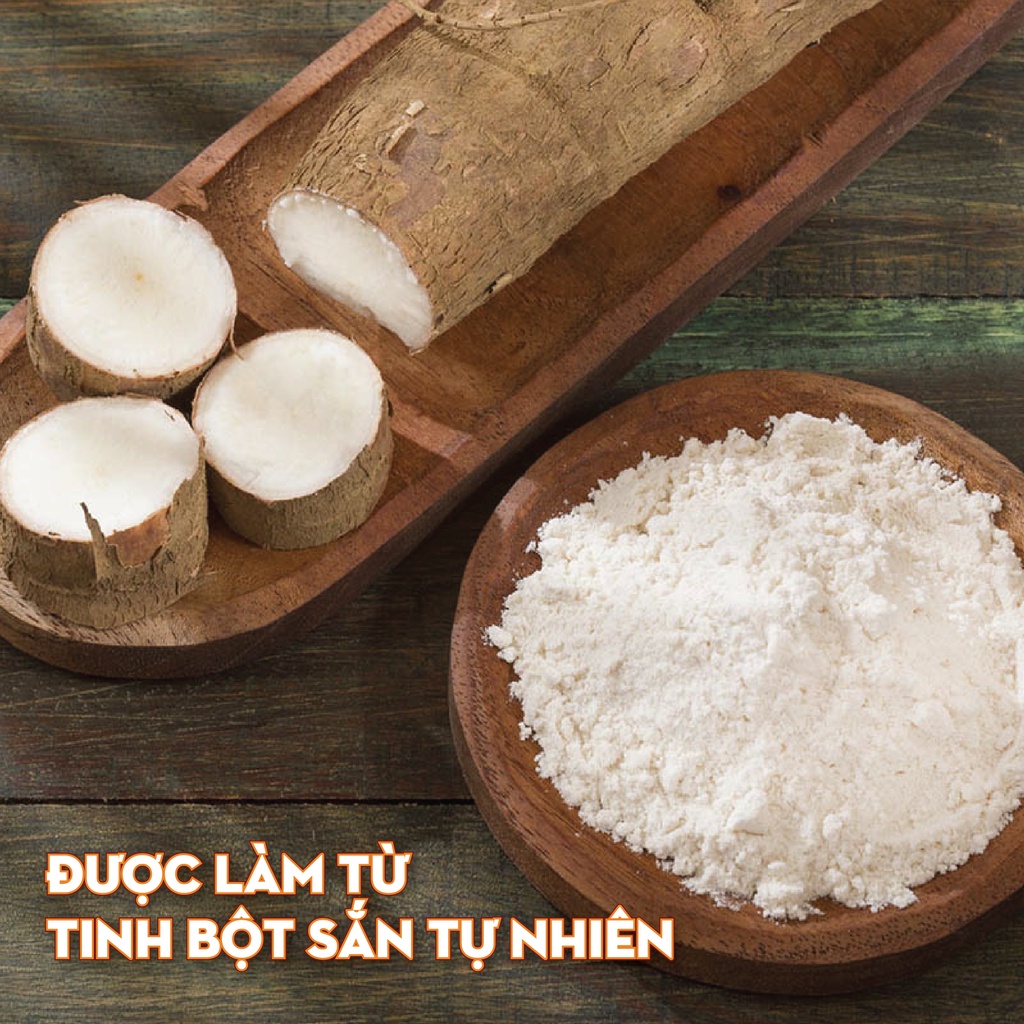 Trân châu hoàng kim BABY  - Topping trà sữa, chè - Trân châu KRUBO thơm ngon dai dẻo nấu ủ nhanh gọn