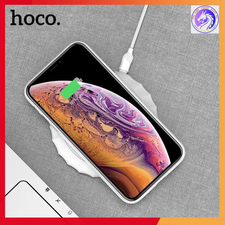 Đế Sạc Không Dây Chính Hãng Hoco CW13 Thiết Kế Nhỏ Gọn Tiện Dụng - Bảo Hành 12 Tháng