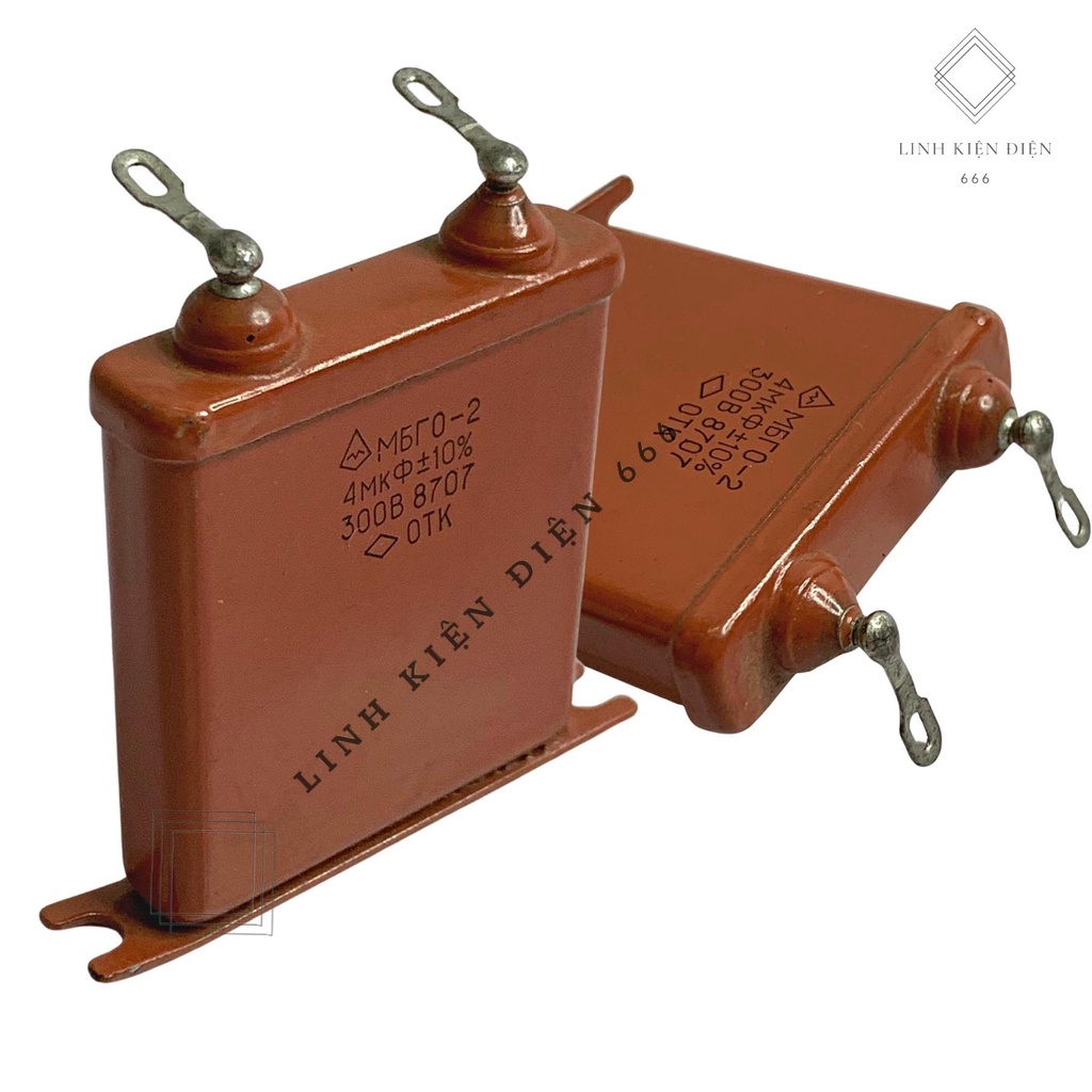 Tụ Nga 4uf 300v Tụ Dầu Nga Rẻ Loại Tốt
