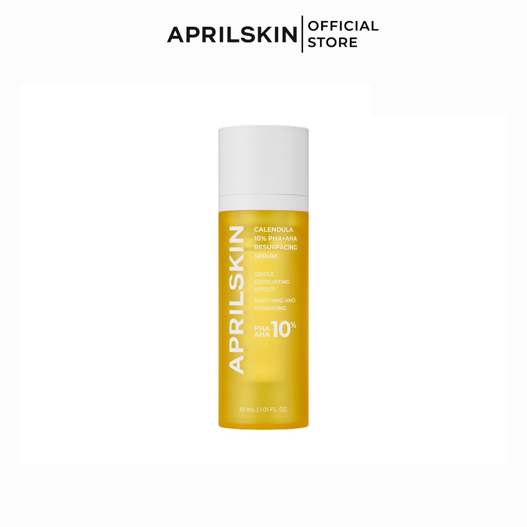 [HSD 2024/T9] Tinh chất dưỡng da Aprilskin Calendula 10% PHA+AHA Resurfacing Serum