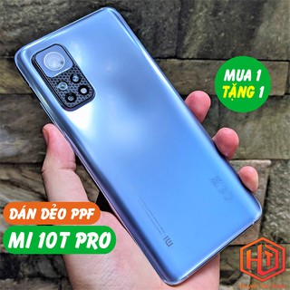 Dán dẻo PPF xiaomi 10t pro trong suốt hoặc nhám chống bám vân tay bảo vệ điện thoại mua 1 tặng 1 huỳnh tân store