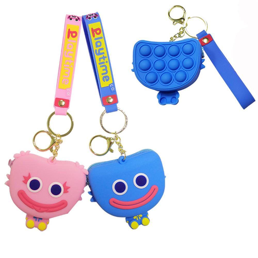 ORIENTLII Túi Đeo Vai Màu Sắc Xanh Dương In Chữ It Bag Cho Fan Hâm Mộ Orentlii Huggy Wuggy