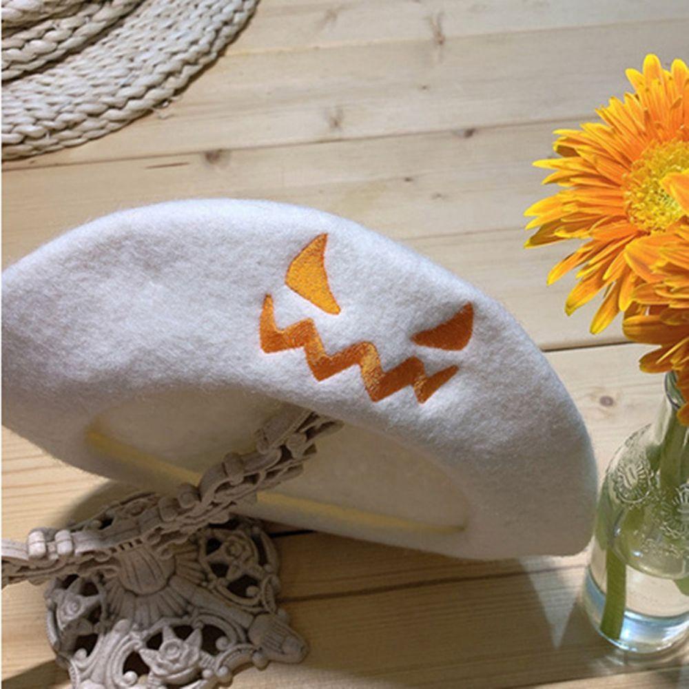 MOCHO Mũ Hóa Trang Halloween Hình Bí Ngô Thêu Mắt Dành Cho Nữ Và Người Lớn