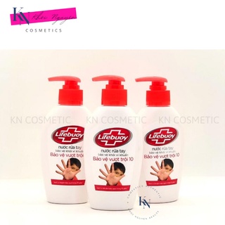 Chai Nhỏ Nước Rửa Tay Lifebuoy Bảo Vệ Khỏi Vi Khuẩn Nước Rửa Tay Siêu Nhanh Cho Trẻ Năng Động Chai 180gr
