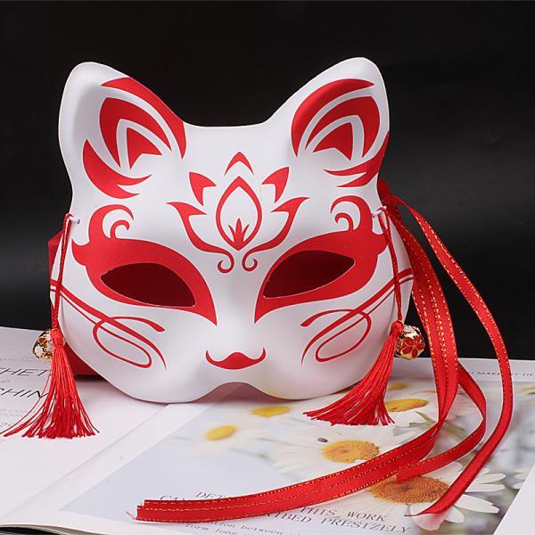 Mặt Nạ Cáo Che Nửa Mặt Hóa Trang Halloween | BigBuy360 - bigbuy360.vn