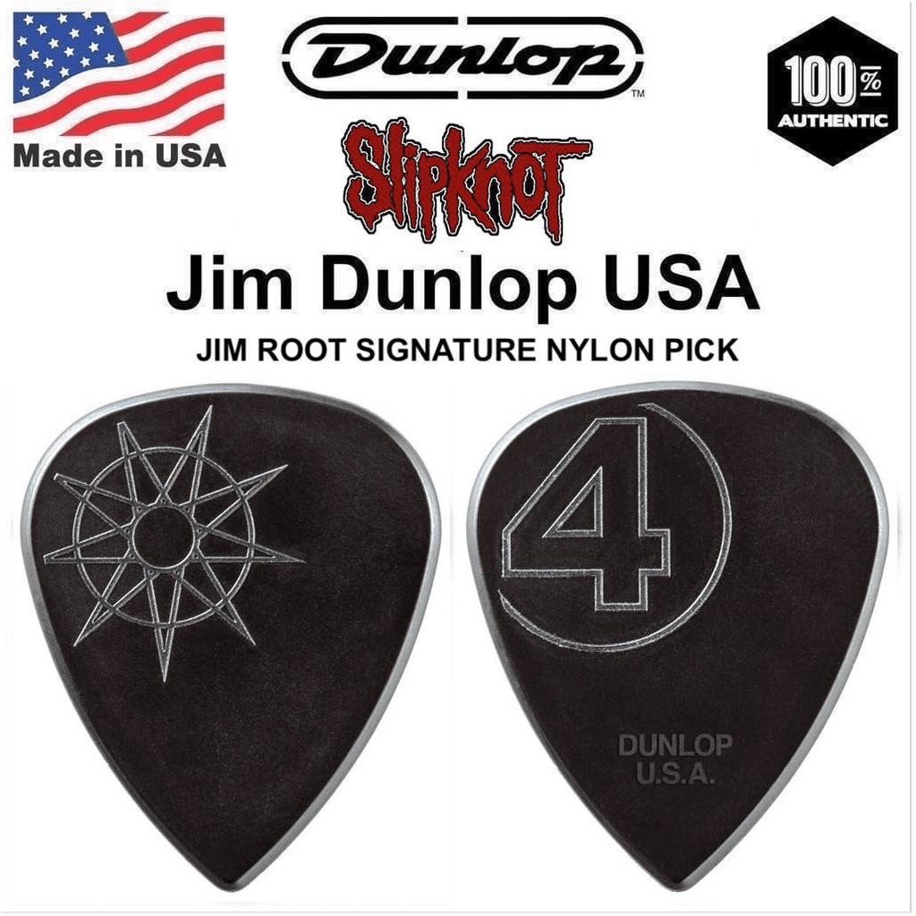 Pick Gảy Guitar Dunlop JIM ROOT NYLON