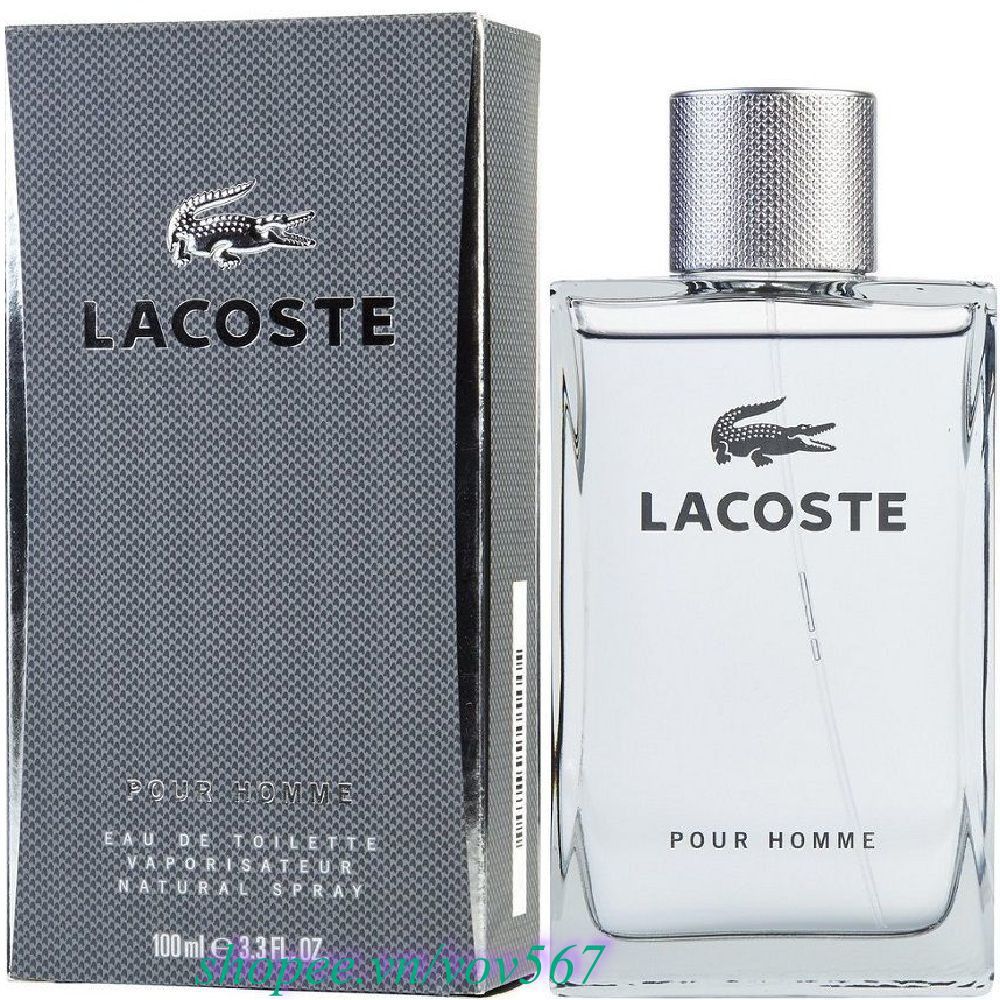 Nước Hoa Nam 100Ml Lacoste Pour Homme chính hãng