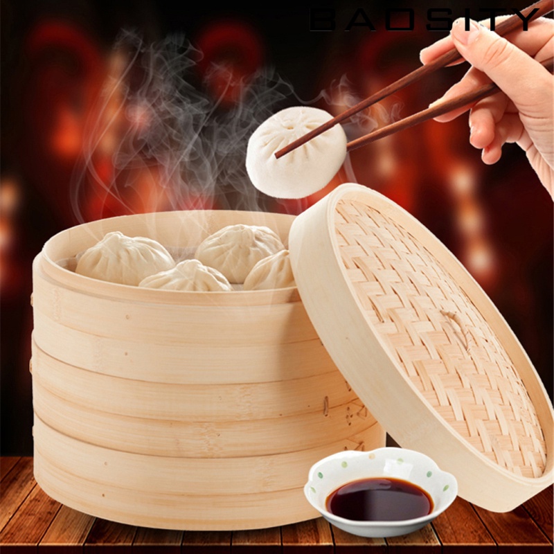 Khay Hấp Bánh Bao 15cm Bằng Tre Tự Nhiên Tiện Dụng