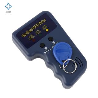Handheld RFID ID Card Copier Reader Writer 6 Writable Tags Cards 125Khz Durable ABS
