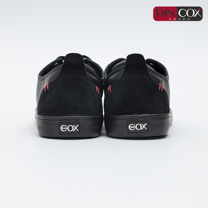 Giày Sneaker Da Nam DINCOX C17 Cách Điệu, Nhã Nhặn Full/Black