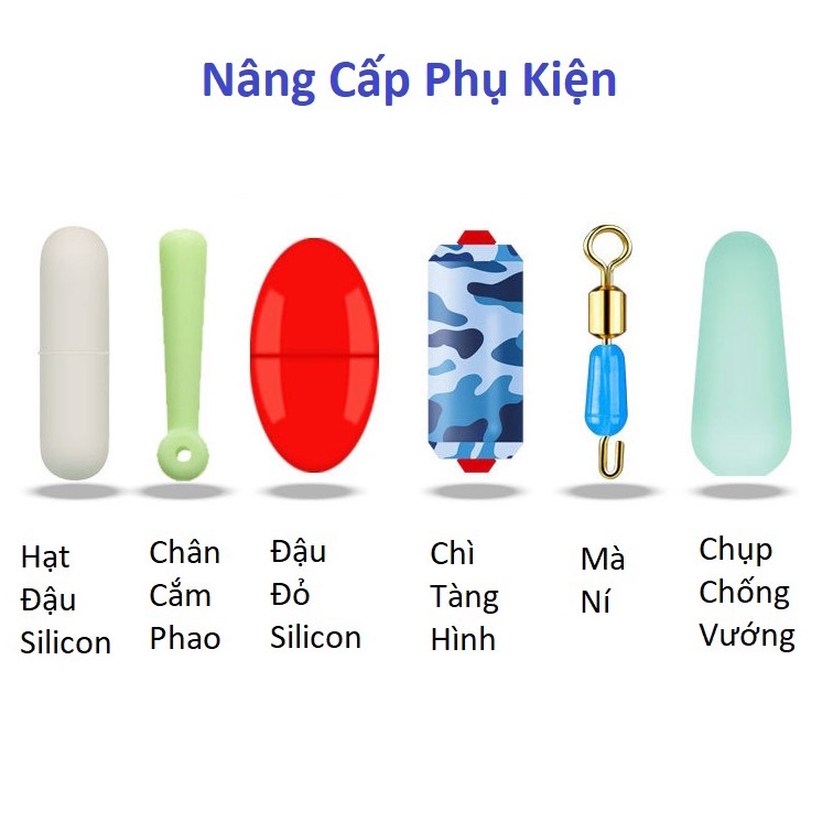 Trục Câu Đài Buộc Sẵn BGW Cước Câu Cá Tàng Hình Siêu Khoẻ Chống Bào Mòn Cao Cấp - Lão Ngư