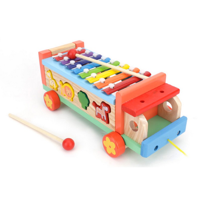 Đàn Gỗ Hình Xe Thú Cho Bé Yêu Dream Toy USA 2697