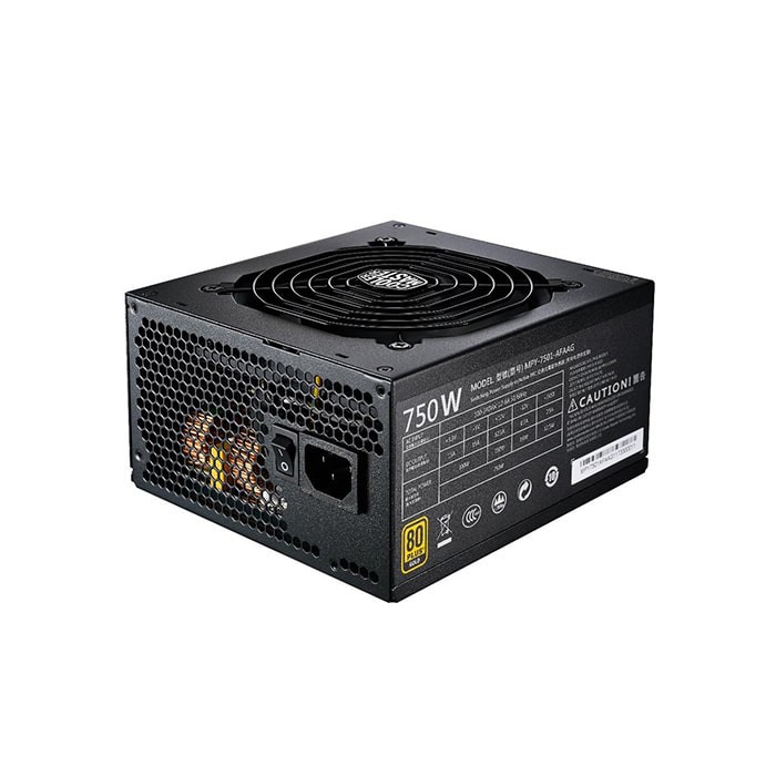 Nguồn PC COOLER MASTER MWE 700W/750W công suất thật chính hãng sơn tĩnh điện siêu mát siêu bền bảo hành 36 tháng 1 đổi 1