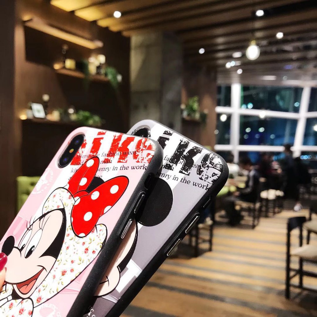Ốp Điện Thoại In Hình Chuột Mickey / Minnie Đáng Yêu Cho Iphone Xs Max Xr | BigBuy360 - bigbuy360.vn