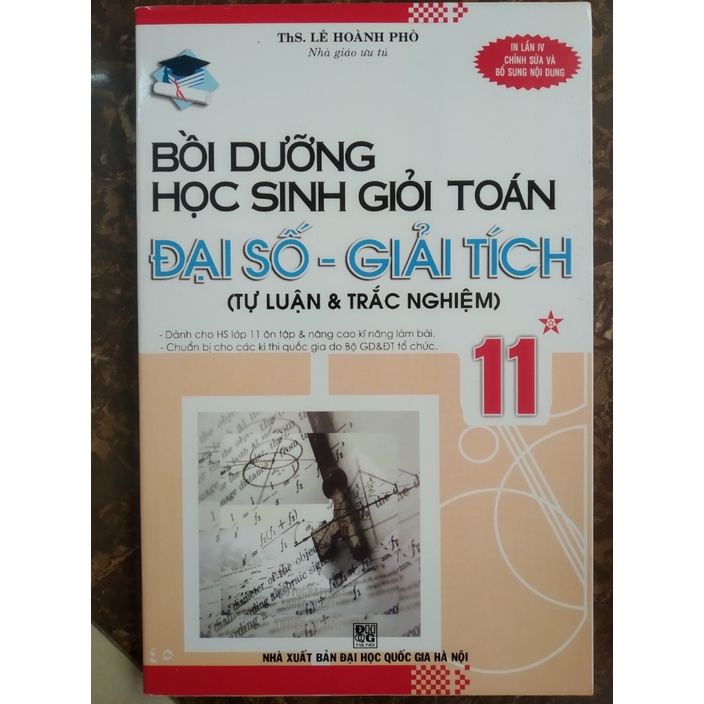 Sách - Bồi Dưỡng Học Sinh Giỏi Toán Đại Số  - Giải Tích Lớp 11 tập 1