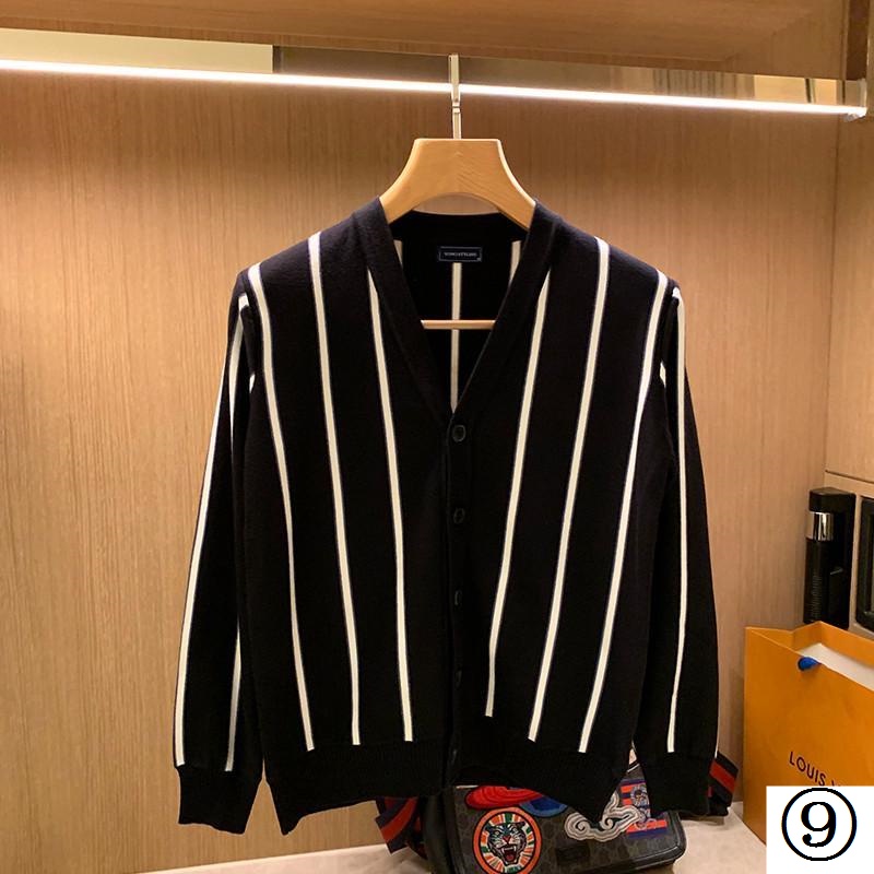 Áo Khoác Cardigan Dệt Kim Mỏng Dáng Ôm Phong Cách Hàn Quốc Thời Trang Xuân Thu Mới Cho Nam