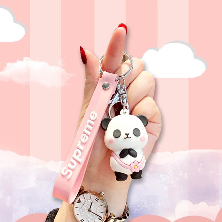 [FREESHIP Đơn 50k] Móc Khóa Cute Panda Làm Quà Tặng, Phụ Kiện Dễ Thương - JERRY SHOP