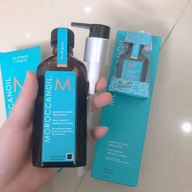 TINH DẦU BÓNG MOROCCANOIL TREATMENT OIL DƯỠNG PHỤC HỒI TÓC HƯ TỔN KHÔ XƠ