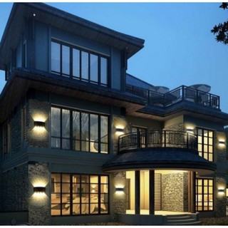 Đèn hắt tường led 6 tia siêu bền