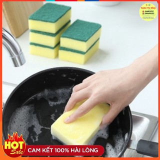 Combo 12 miếng xốp tạo bọt rửa bát chén - Xốp rửa chén bát