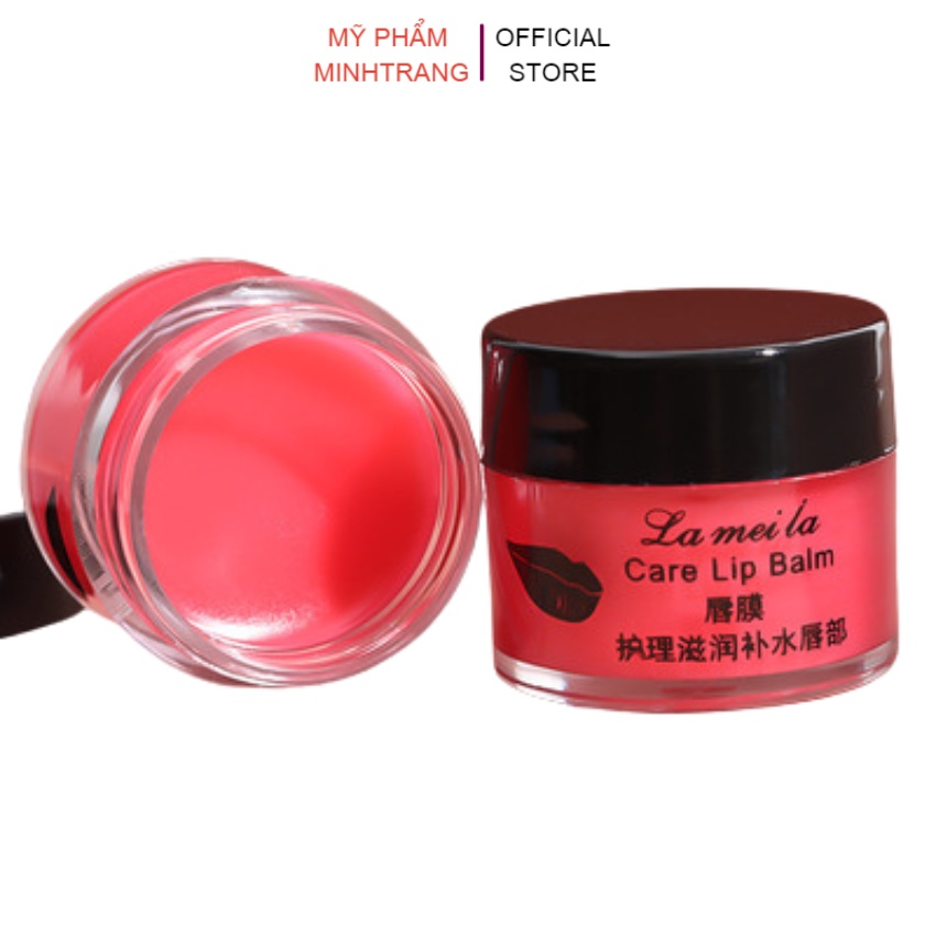 Mặt nạ ngủ môi Lameila Moisturizing Lip Mask 3044,son dưỡng môi tẩy tế bào chết giúp môi mềm mại,căng bóng và sáng mịn