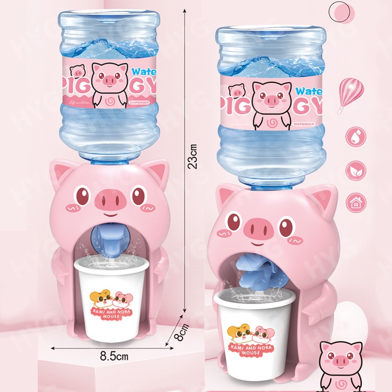 Bình Nước Đồ Chơi HYG Toys Hình Heo Con Xinh Xắn Dành Cho Trẻ