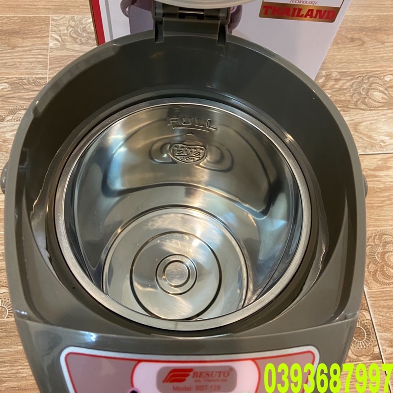 Bình Thuỷ Điện Besuto 129 Tính Năng Đun Nước Nhanh-Hệ Thống Bơm Nước Mạnh
