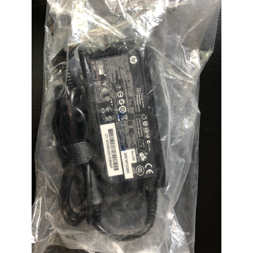 Sạc Laptop HP Kim Nhỏ chân xanh 19,5V - 3,33A hàng zin