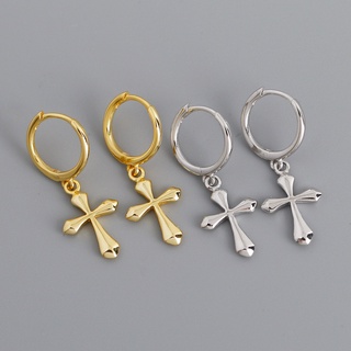 Cross Earrings | Khuyên tai bông tai bạc thánh giá Calla Jewelry l E037